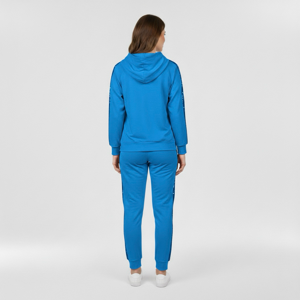 Dvoudílná souprava pro ženy s mikinou a pohodlnými kalhotami