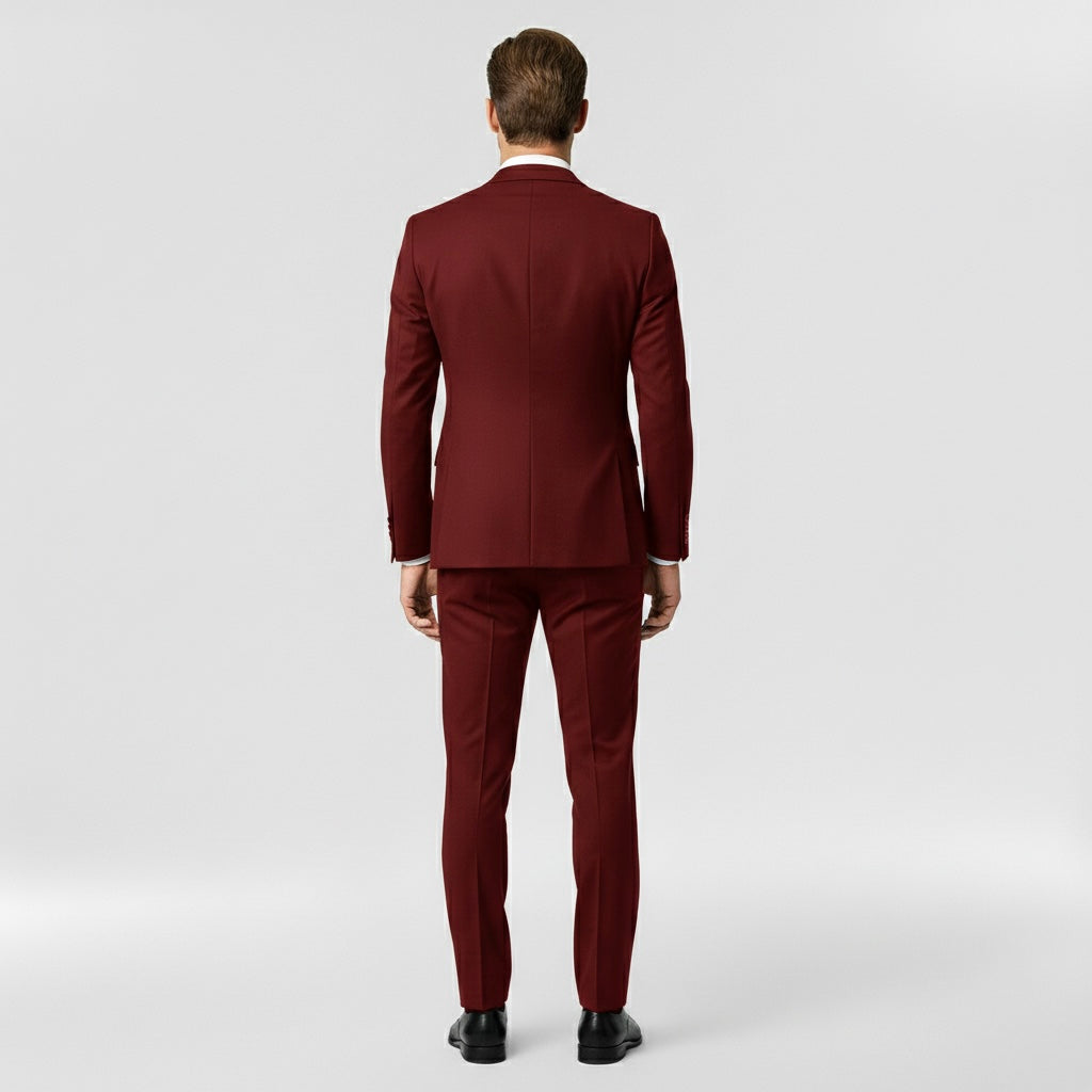 Férfi 3 részes formális öltöny zakóval, mellénnyel és nadrággal