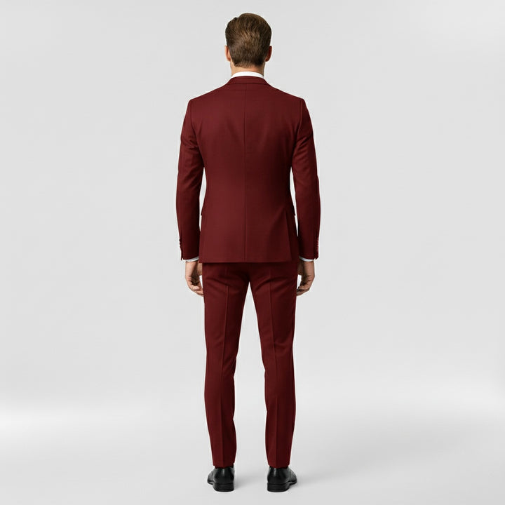 Férfi 3 részes formális öltöny zakóval, mellénnyel és nadrággal