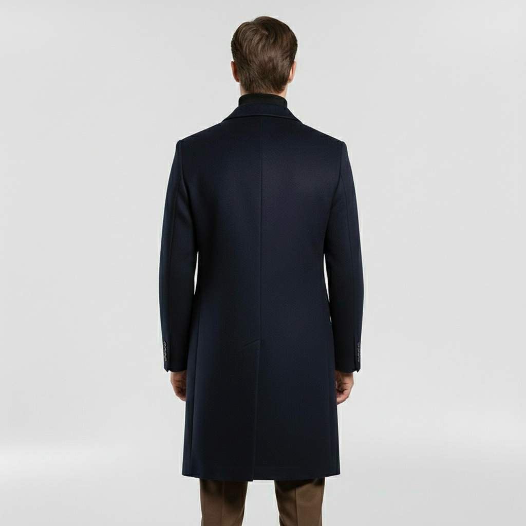 Klasický plášť pro elegantní a neformální zimní a pracovní soupravy