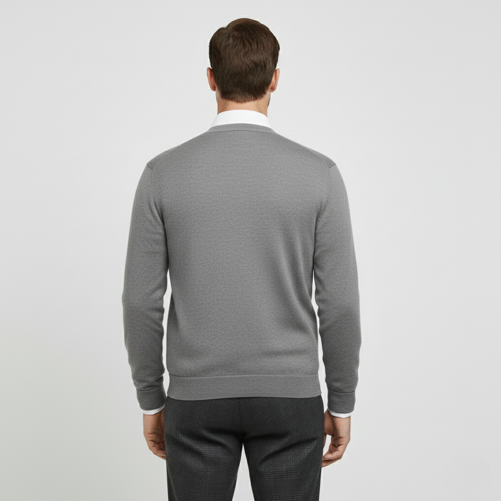 Cardigan cu nasturi pentru bărbați, pentru stil smart casual și utilizare zilnică