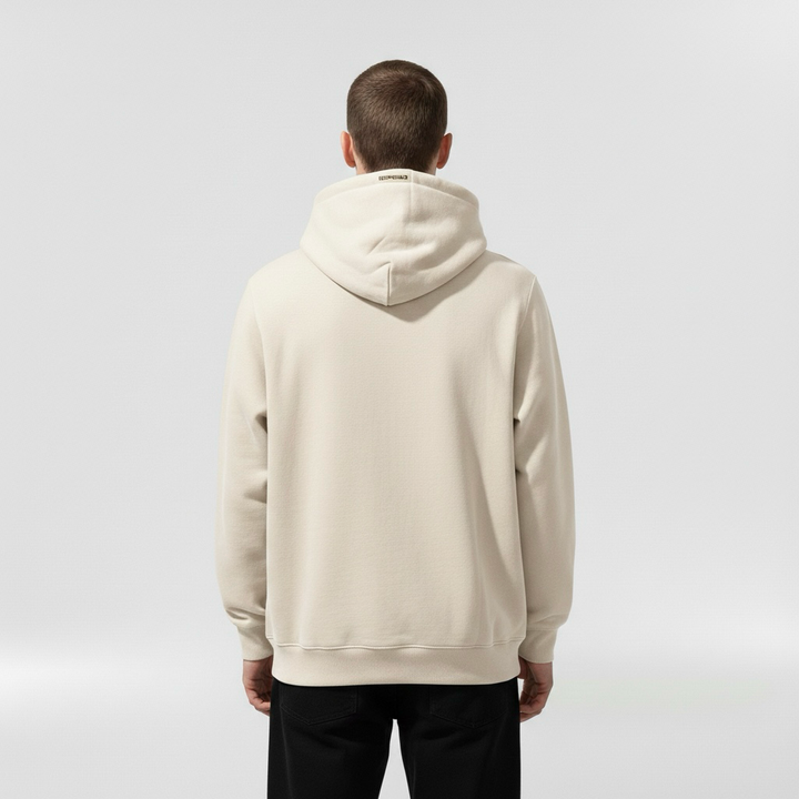 Kurtka z kapturem męska z regulowanym sznurkiem do codziennego, swobodnego użytku