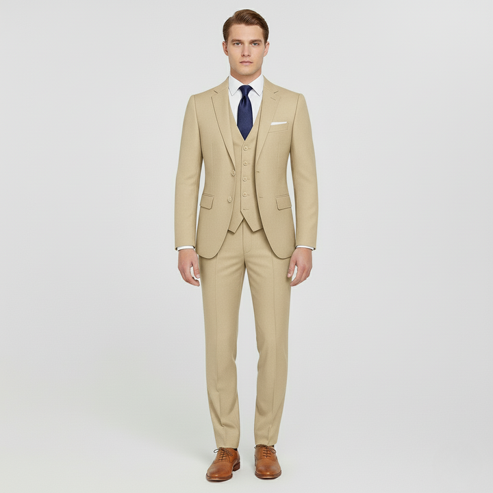 Κοστούμι δύο τεμαχίων για άνδρες με σακάκι και παντελόνι για επίσημες εκδηλώσεις