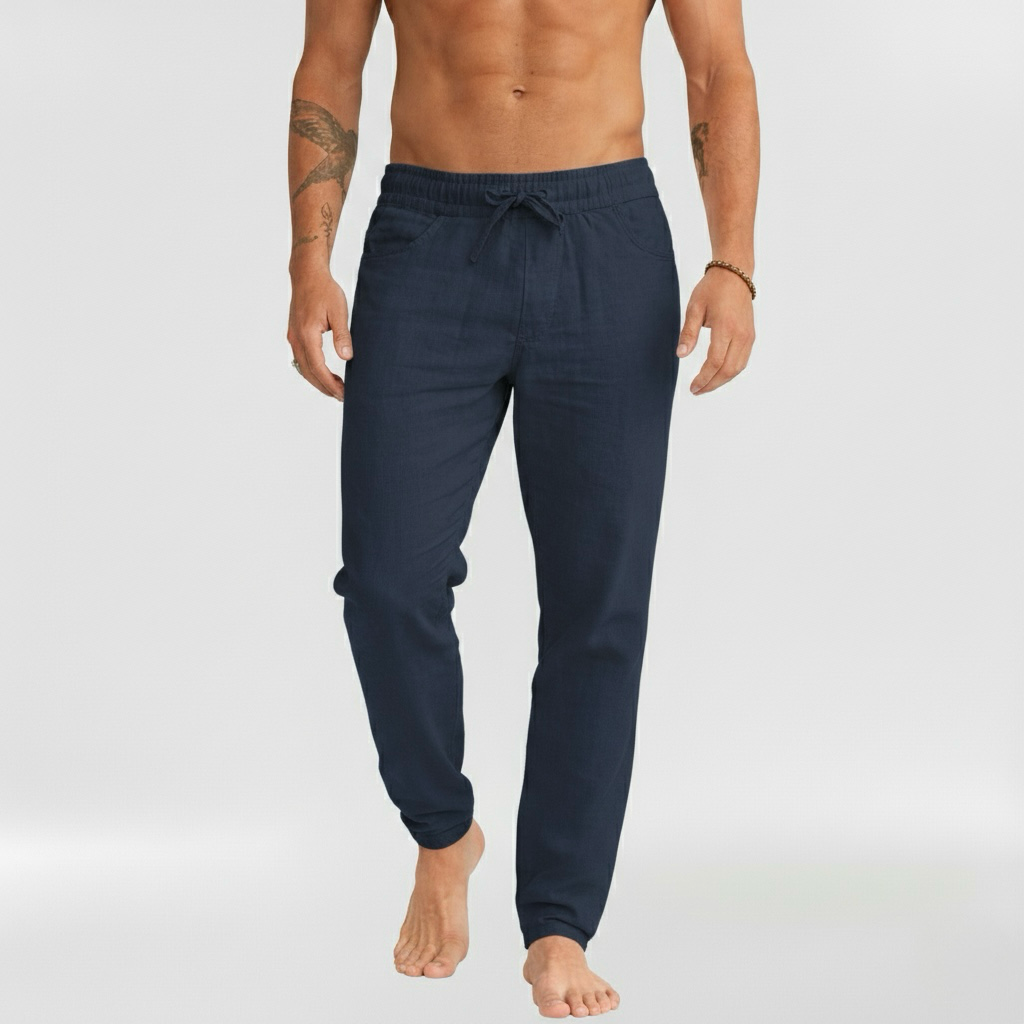 Ανδρικό παντελόνι με κορδόνι και ελαστική μέση, Καθημερινή εφαρμογή