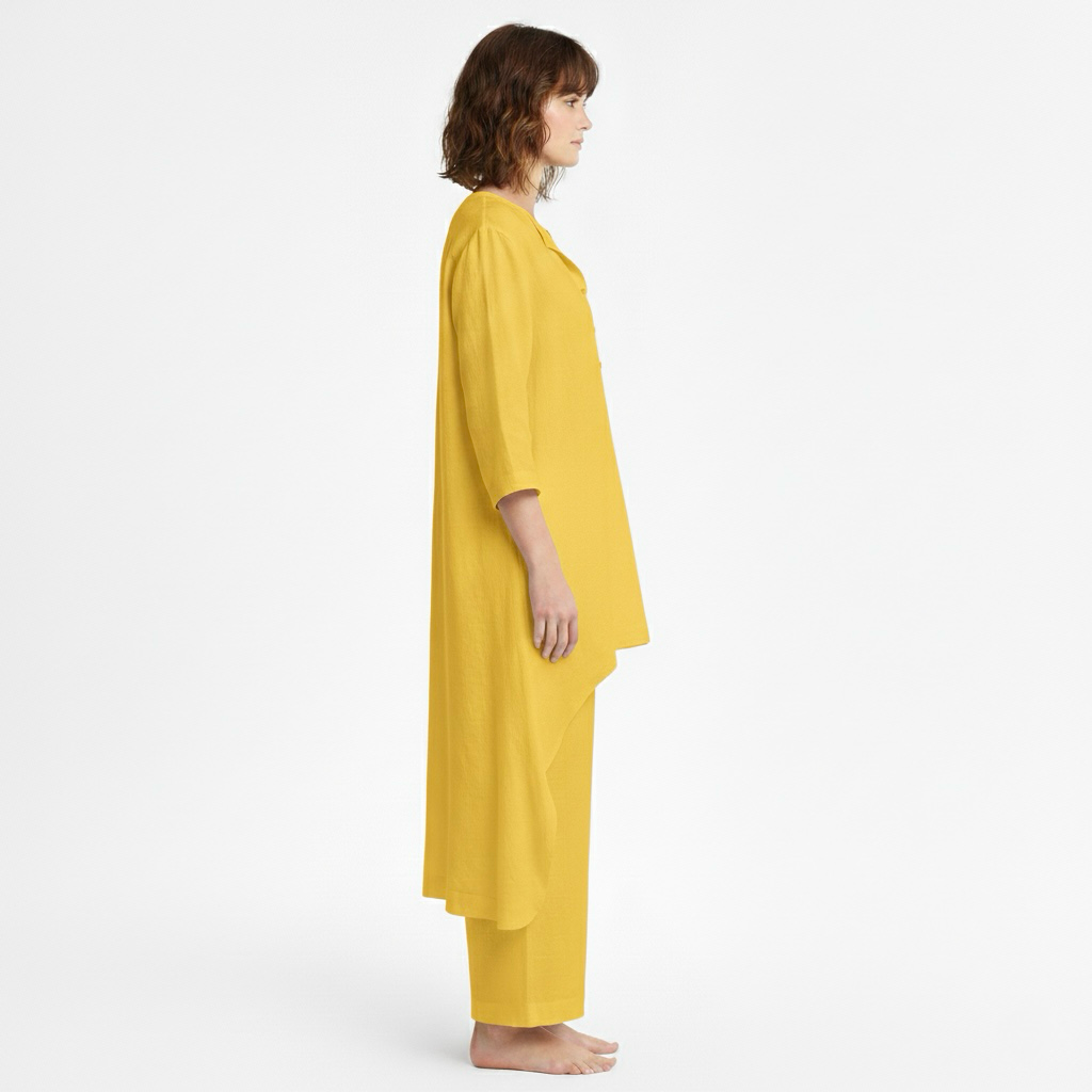 Dámská dvoudílná souprava s tunikou a kalhotami na každý den