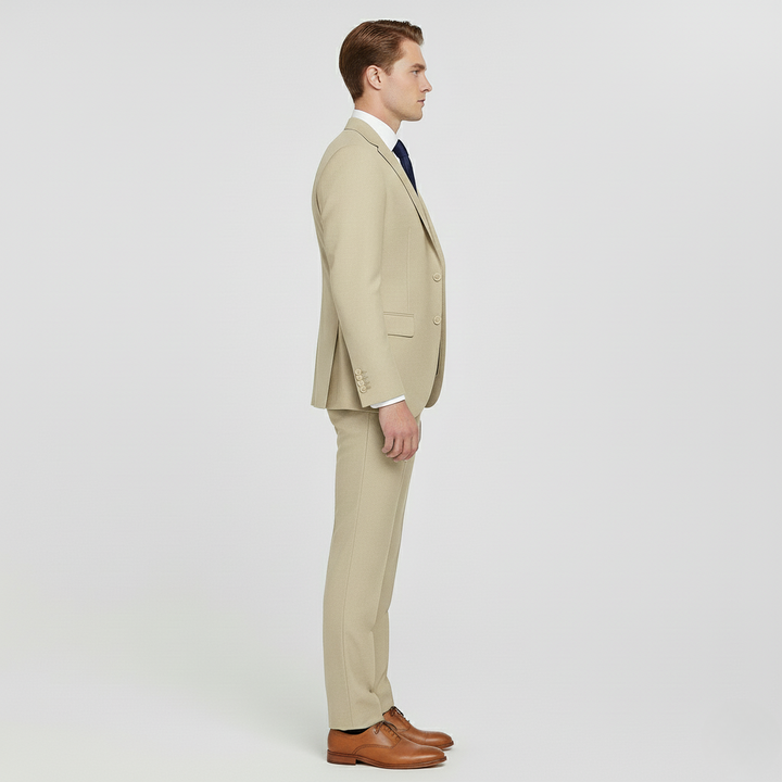 Κοστούμι δύο τεμαχίων για άνδρες με σακάκι και παντελόνι για επίσημες εκδηλώσεις