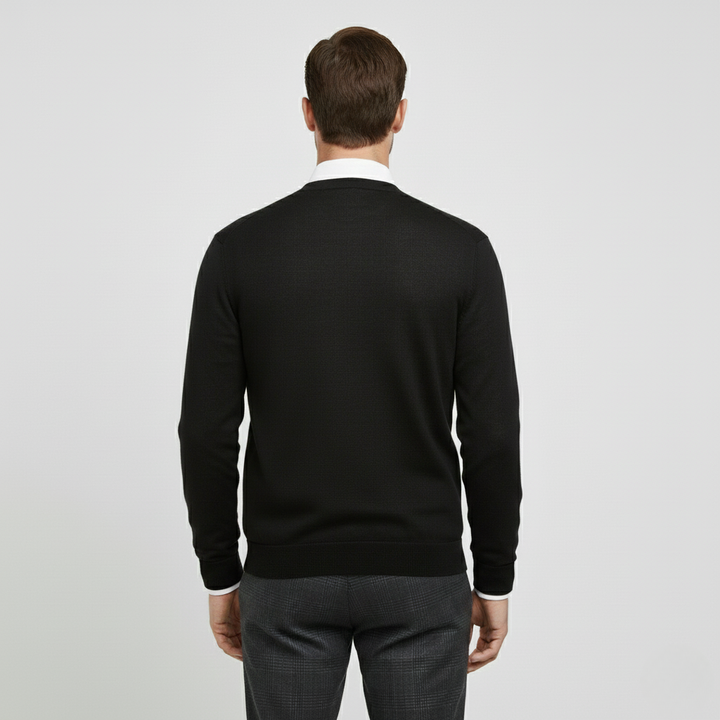 Cardigan cu nasturi pentru bărbați, pentru stil smart casual și utilizare zilnică