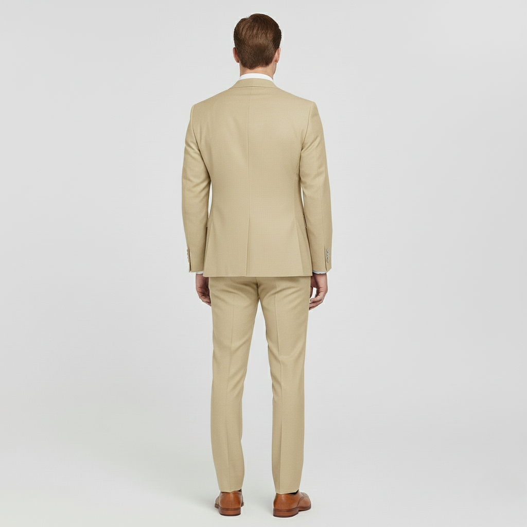 Κοστούμι δύο τεμαχίων για άνδρες με σακάκι και παντελόνι για επίσημες εκδηλώσεις