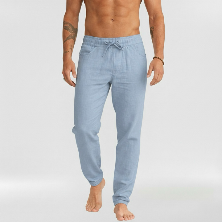 Ανδρικό παντελόνι με κορδόνι και ελαστική μέση, Καθημερινή εφαρμογή