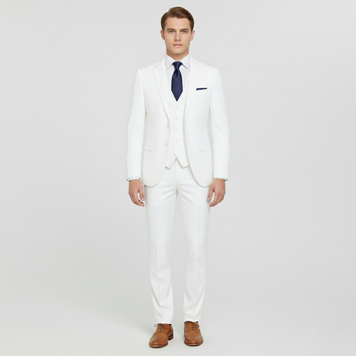 Κοστούμι δύο τεμαχίων για άνδρες με σακάκι και παντελόνι για επίσημες εκδηλώσεις