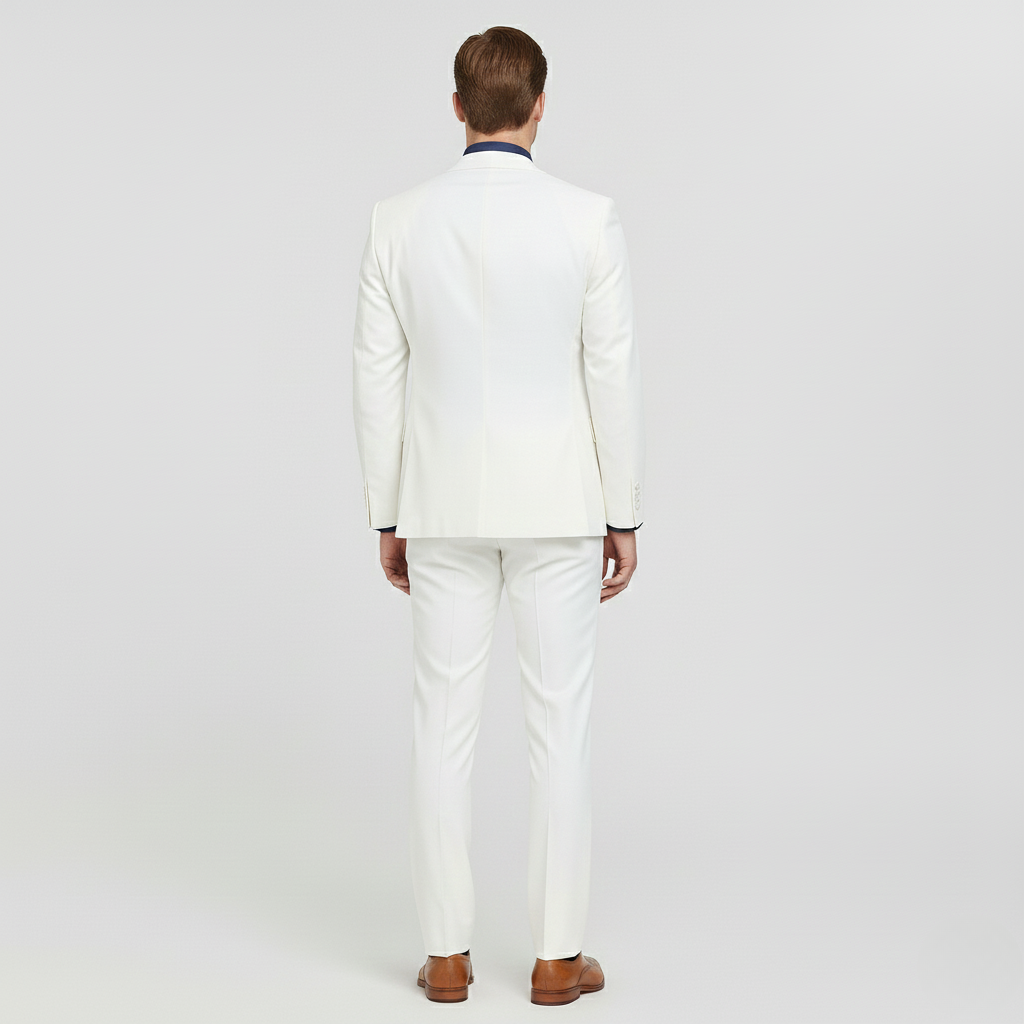 Κοστούμι δύο τεμαχίων για άνδρες με σακάκι και παντελόνι για επίσημες εκδηλώσεις