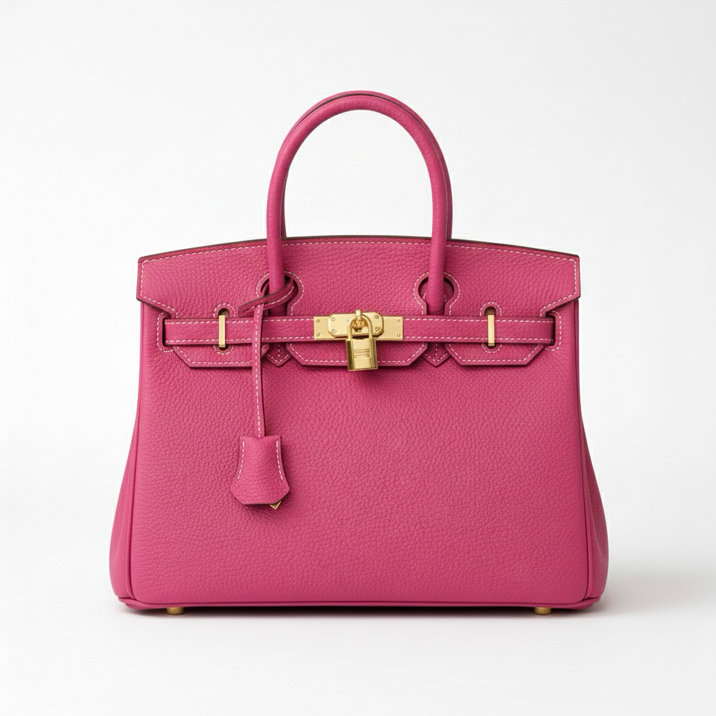 Τσάντα χειρός για γυναίκα με δομημένο σχήμα και επάνω λαβές