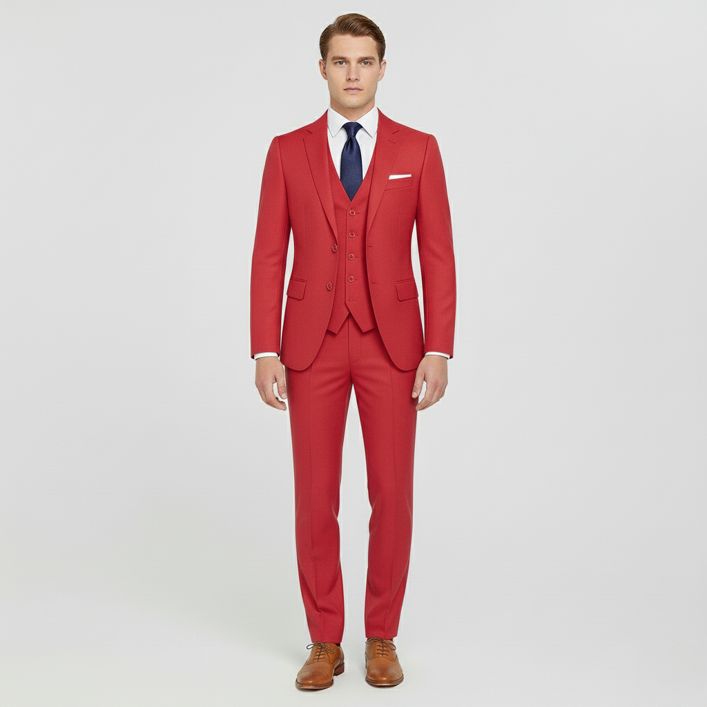 Κοστούμι δύο τεμαχίων για άνδρες με σακάκι και παντελόνι για επίσημες εκδηλώσεις