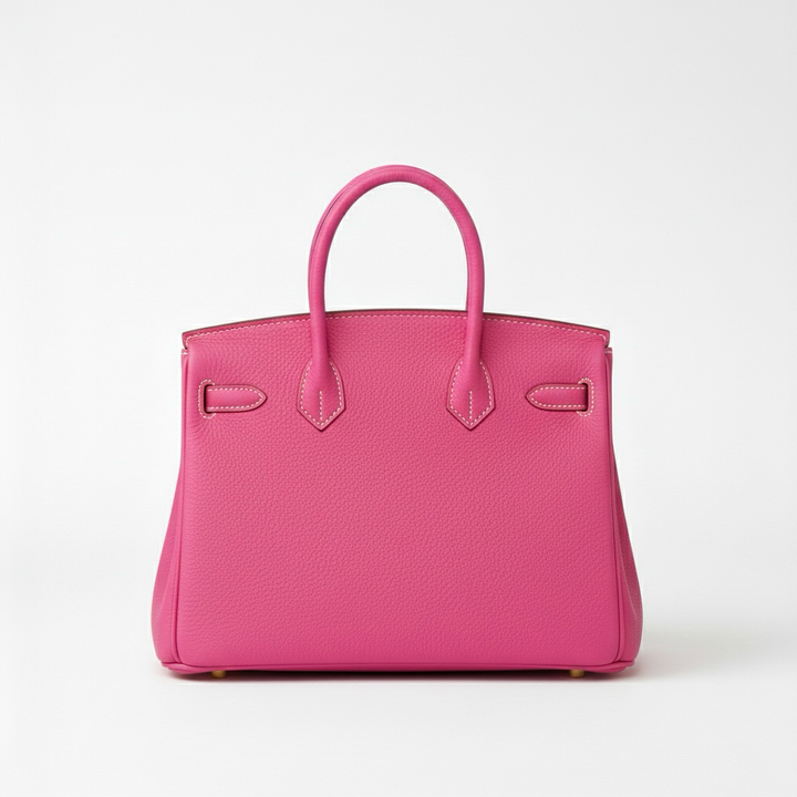 Τσάντα χειρός για γυναίκα με δομημένο σχήμα και επάνω λαβές