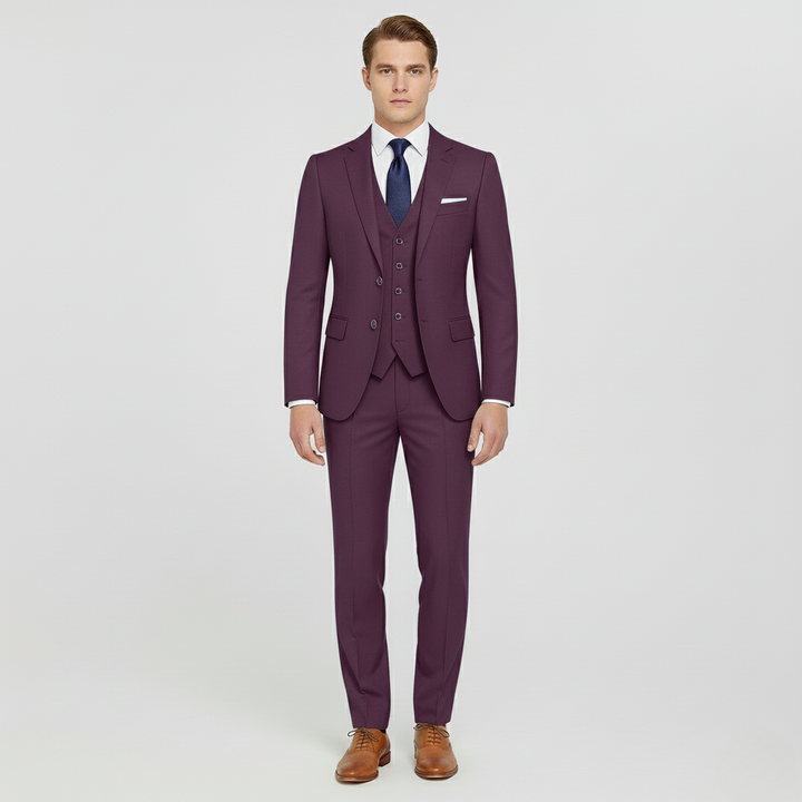 Κοστούμι δύο τεμαχίων για άνδρες με σακάκι και παντελόνι για επίσημες εκδηλώσεις