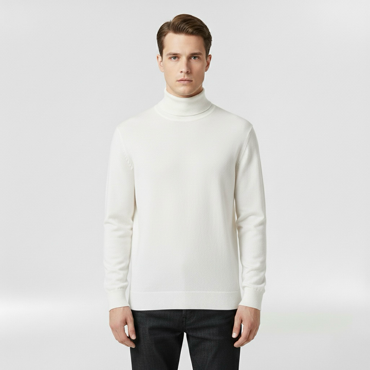 Lekki dzianinowy sweter z okrągłym dekoltem do codziennego użytku