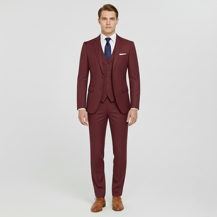 Κοστούμι δύο τεμαχίων για άνδρες με σακάκι και παντελόνι για επίσημες εκδηλώσεις