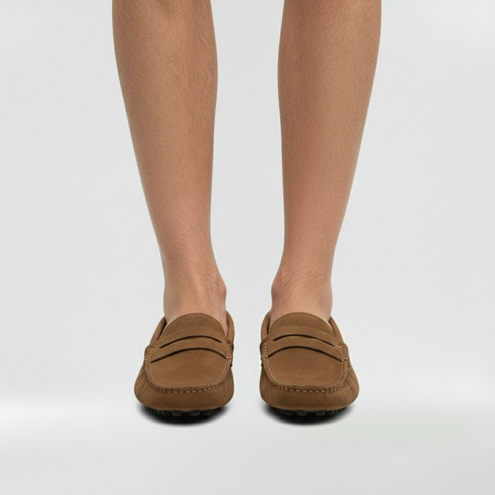 Mocasines de conducción para hombre tipo slip-on para uso casual diario