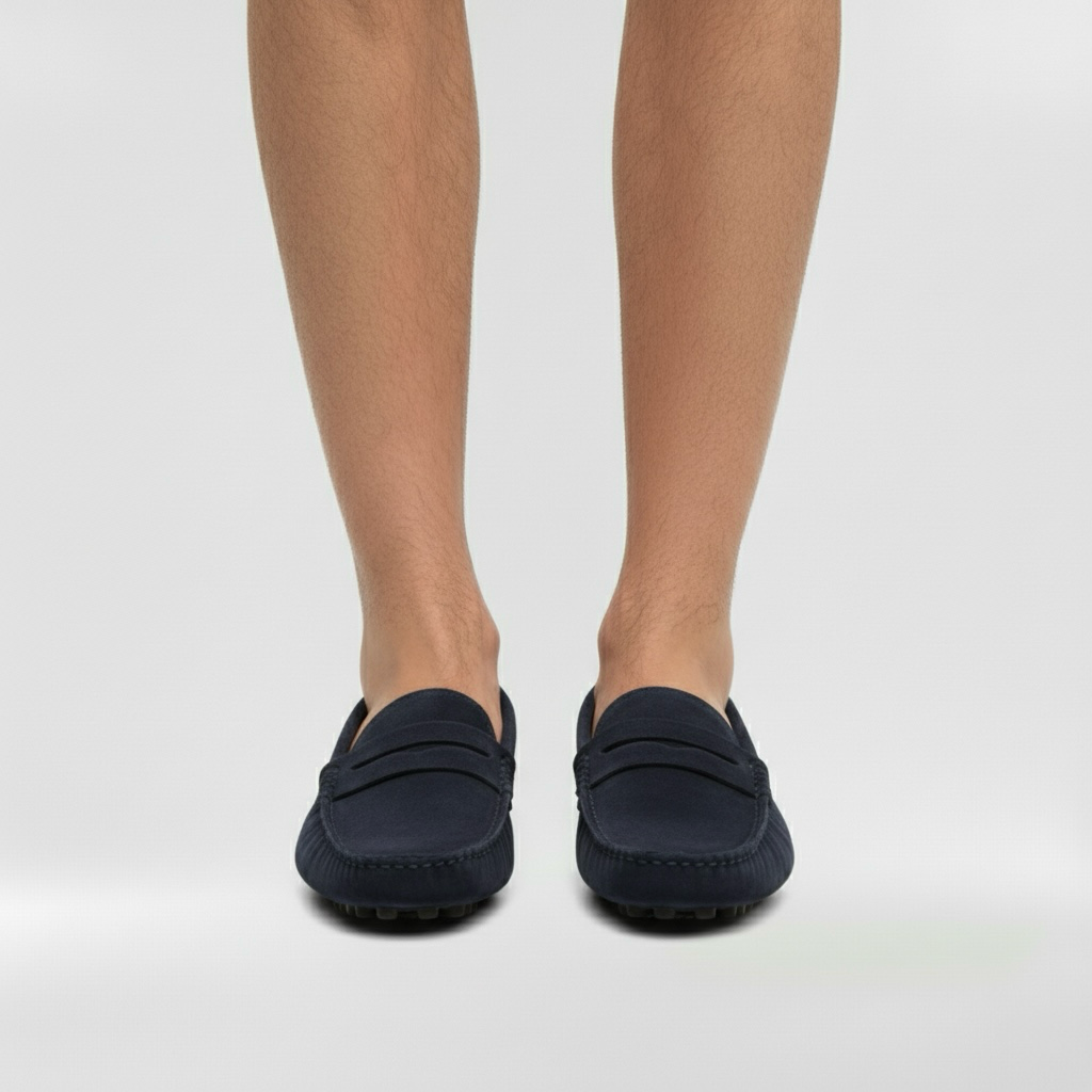 Mocasines de conducción para hombre tipo slip-on para uso casual diario