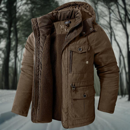 Ingro Chaqueta Hombre | Chaqueta de Invierno con Cierre Frontal