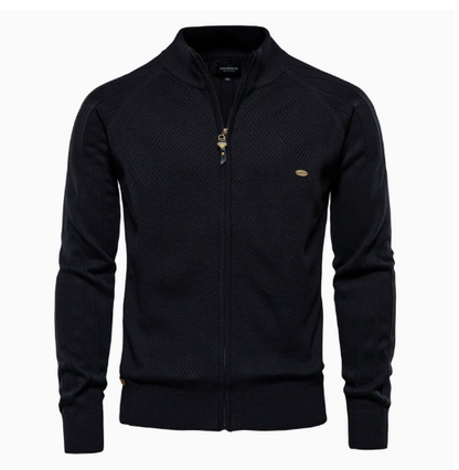 Varlone Suéter Hombre | Suéter con Cremallera Completa para Hombre