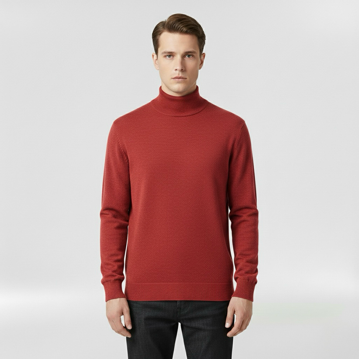 Lekki dzianinowy sweter z okrągłym dekoltem do codziennego użytku