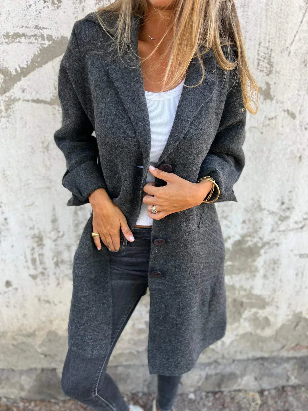Abrigo de Invierno Largo para Mujeres | Cálido y Elegante
