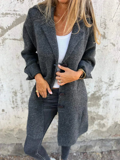 Abrigo de Invierno Largo para Mujeres | Cálido y Elegante