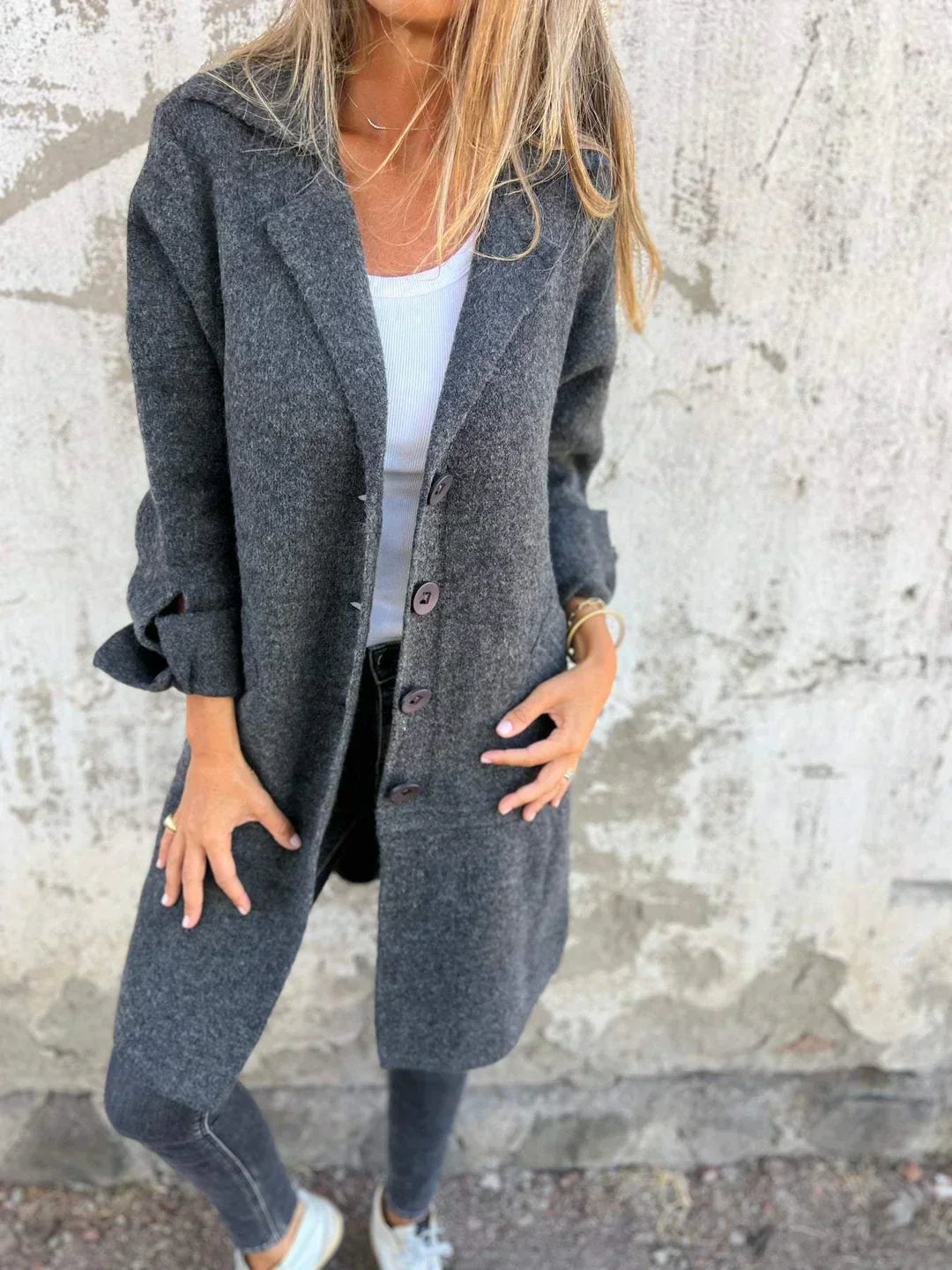 Abrigo de Invierno Largo para Mujeres | Cálido y Elegante