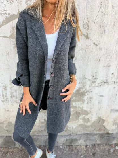 Abrigo de Invierno Largo para Mujeres | Cálido y Elegante
