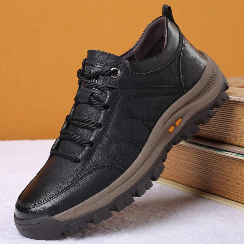 Chaussures orthopédiques en cuir pour homme
