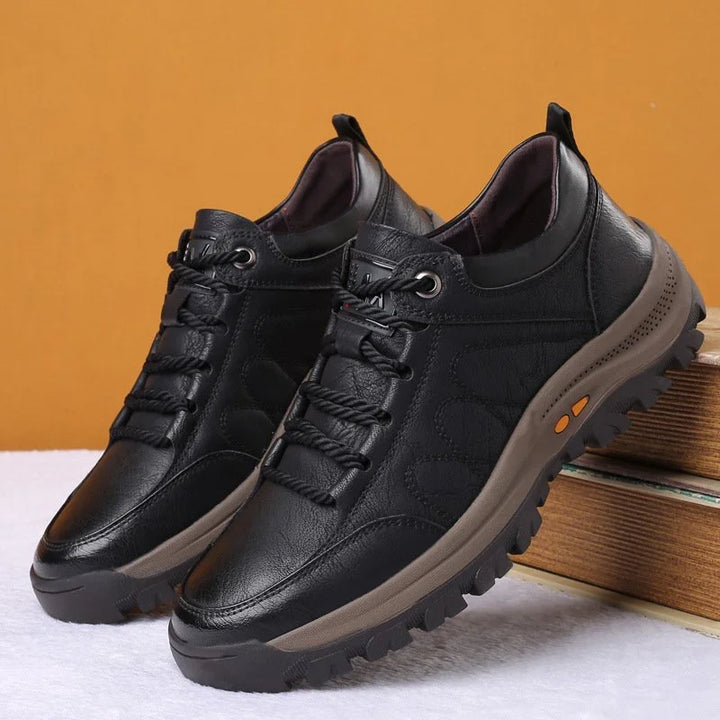 Chaussures orthopédiques en cuir pour homme