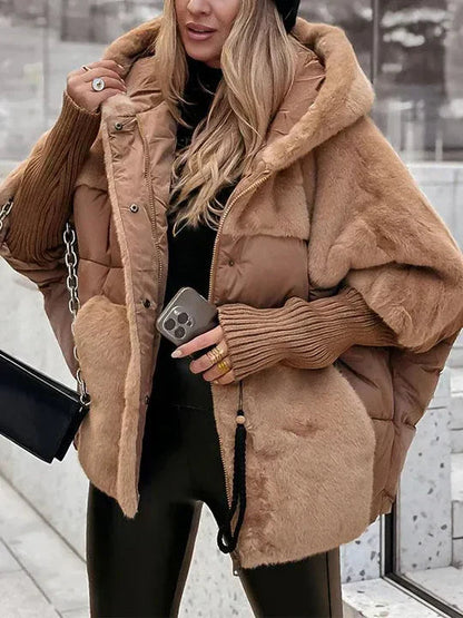 Krisvona Chaqueta Mujer | Chaqueta de Invierno con Capucha