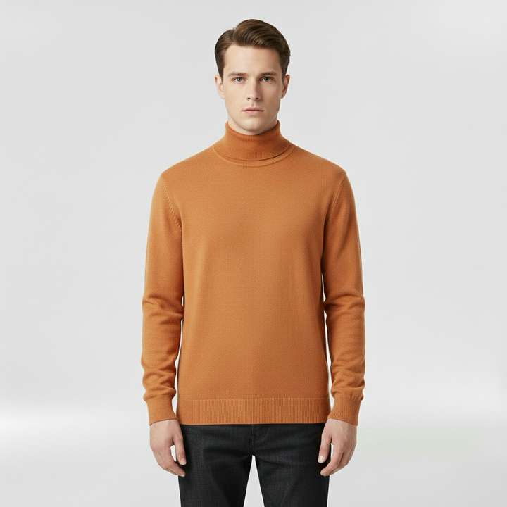 Lekki dzianinowy sweter z okrągłym dekoltem do codziennego użytku