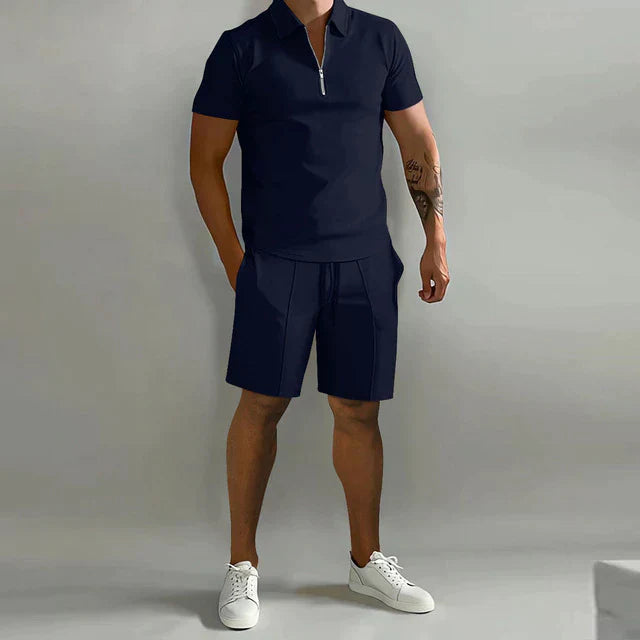 Men's Luxury Summer Outfit Set-Metro Lane Plaza