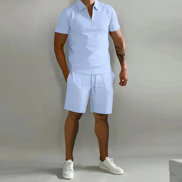 Men's Luxury Summer Outfit Set-Metro Lane Plaza