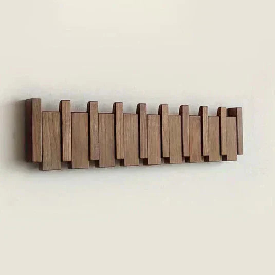 Perchero de Pared Inspirado en Piano Organizador Moderno