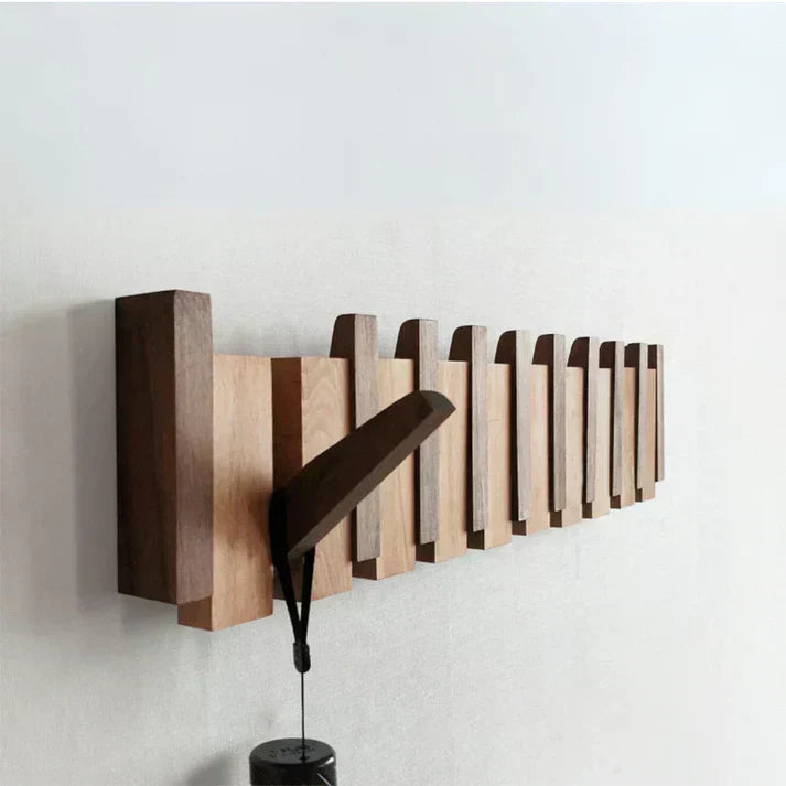 Perchero de Pared Inspirado en Piano Organizador Moderno