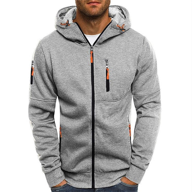 Norvian Sudadera Hombre | Sudadera con Cremallera para Hombre