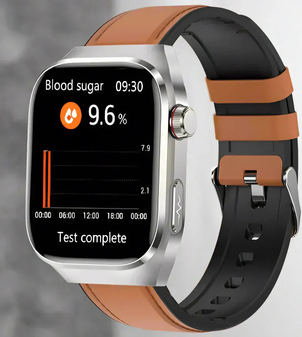 Orologio NexaPulse per Zucchero nel Sangue, ECG, Acido Urico, Bluetooth
