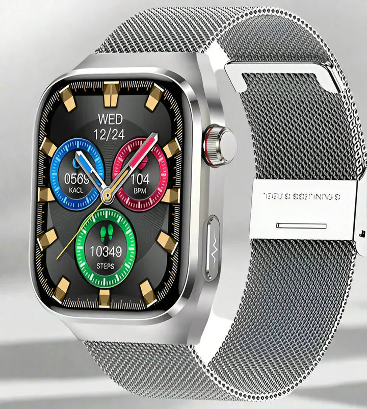 Orologio NexaPulse per Zucchero nel Sangue, ECG, Acido Urico, Bluetooth