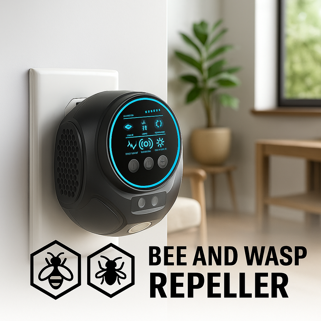 Ultraschall-Abwehrmittel für Bienen und Wespen Breevo mit 360-Grad-Abdeckung