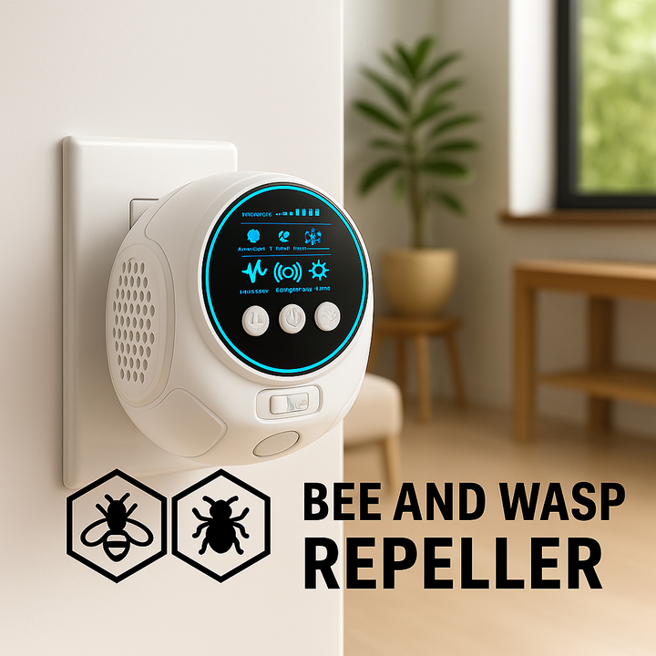 Ultraschall-Abwehrmittel für Bienen und Wespen Breevo mit 360-Grad-Abdeckung
