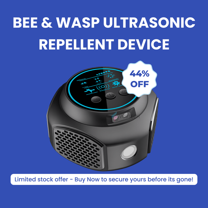 Ultraschall-Abwehrmittel für Bienen und Wespen Breevo mit 360-Grad-Abdeckung