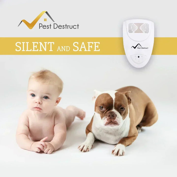 Ultrasonic Bed Bug Repellent - Eliminates Bed Bugs in 48 Hours!