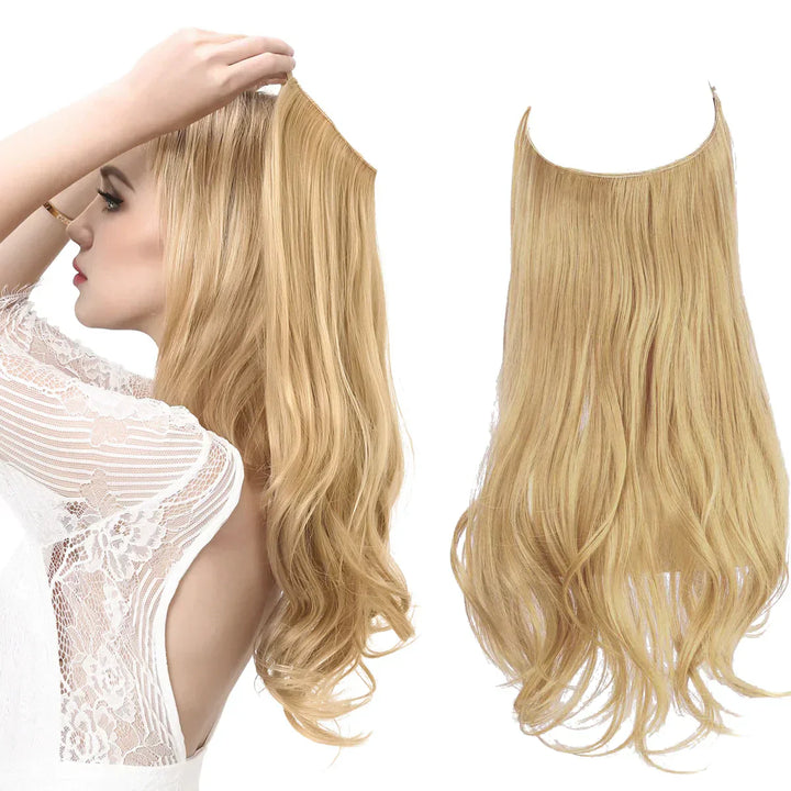SecretHair | Prémiové prodloužení pravých vlasů | Kvalita 100 % REMY | Bezešvý objem a délka | Přirozený lesk | Odolné proti teplu a trvanlivé