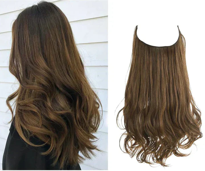 SecretHair | Prémiové prodloužení pravých vlasů | Kvalita 100 % REMY | Bezešvý objem a délka | Přirozený lesk | Odolné proti teplu a trvanlivé