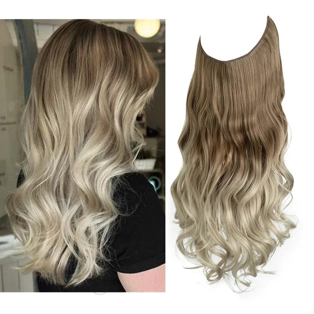 SecretHair | Prémiové prodloužení pravých vlasů | Kvalita 100 % REMY | Bezešvý objem a délka | Přirozený lesk | Odolné proti teplu a trvanlivé