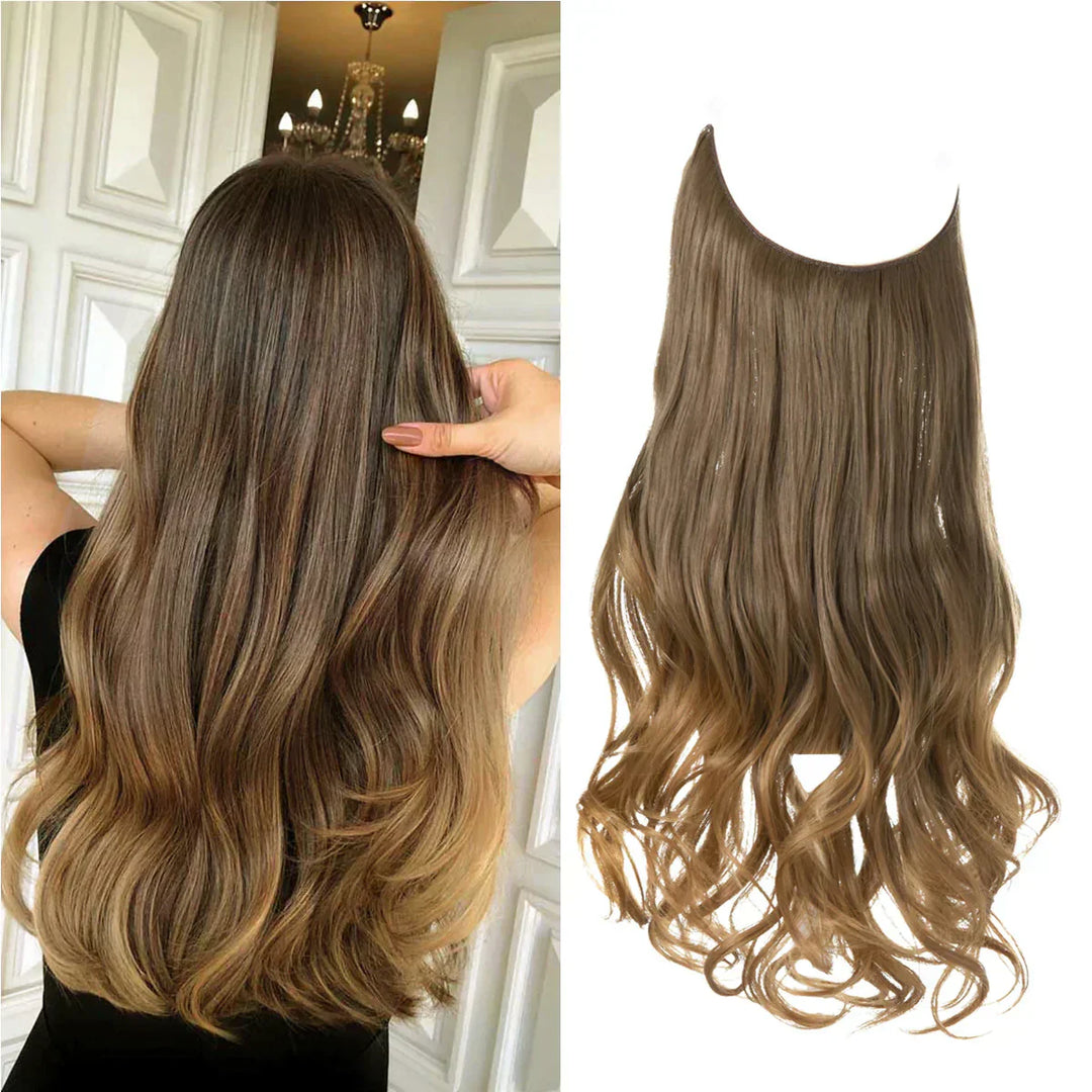 SecretHair | Prémiové prodloužení pravých vlasů | Kvalita 100 % REMY | Bezešvý objem a délka | Přirozený lesk | Odolné proti teplu a trvanlivé