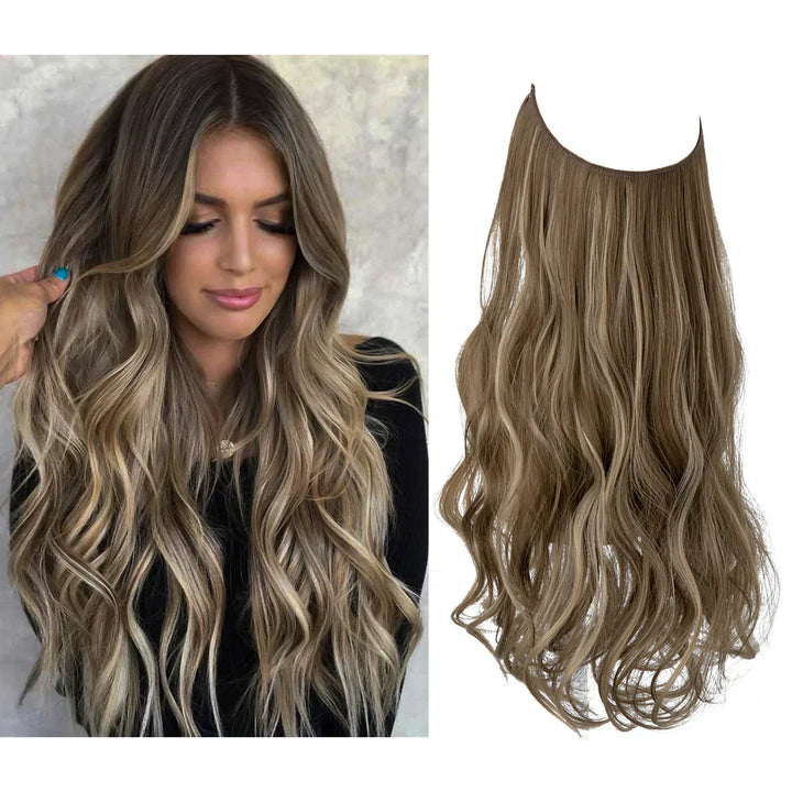SecretHair | Prémiové prodloužení pravých vlasů | Kvalita 100 % REMY | Bezešvý objem a délka | Přirozený lesk | Odolné proti teplu a trvanlivé